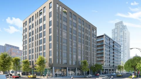 Hugo apartment development in River North.