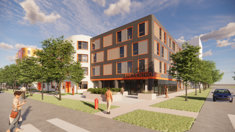 Rendering of Encuentro Square