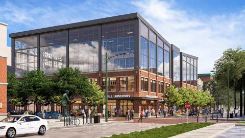 Updated Design for DePaul Basketball Practice Facility